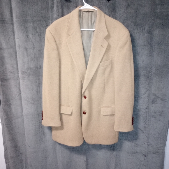 Evan Picone Other - Vintage Evan Picone Men's Tan Suit Jacket Size 42L